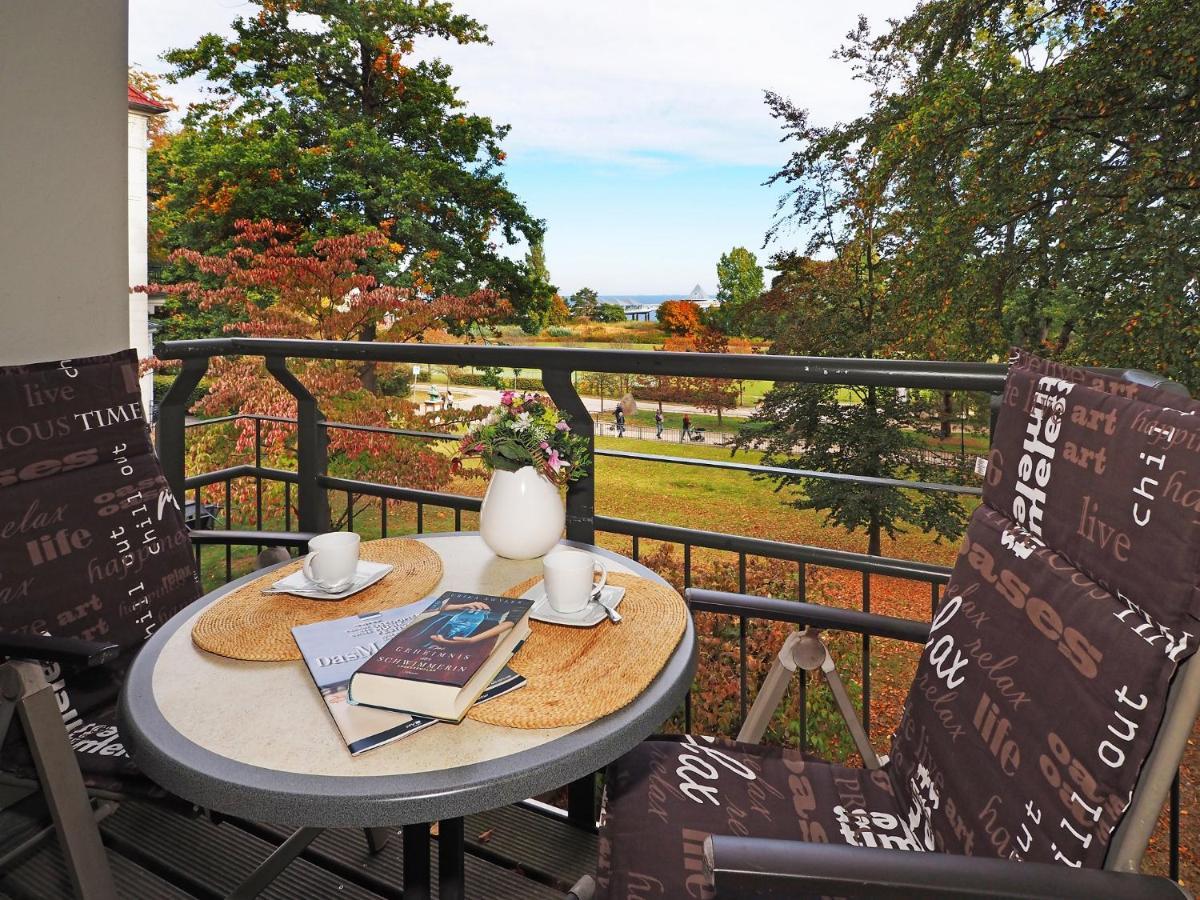 Kaiservillen Heringsdorf - Ferienwohnung Mit 1 Schlafzimmer Und Balkon Dr4 エクステリア 写真