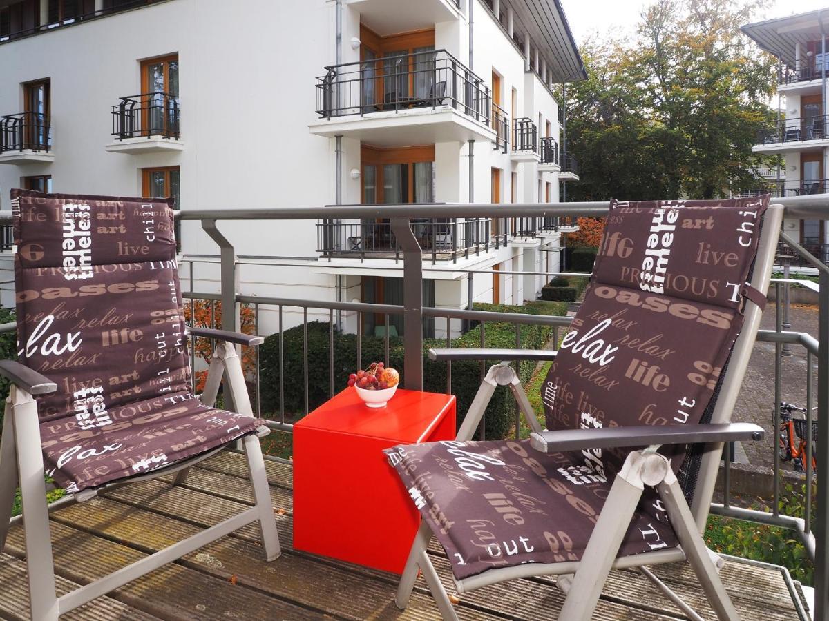 Kaiservillen Heringsdorf - Ferienwohnung Mit 1 Schlafzimmer Und Balkon Dr4 エクステリア 写真